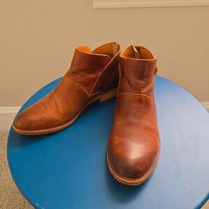 EUC Kork-Ease Ryder ankle booties - Rum (Brown) - Size 9.5M